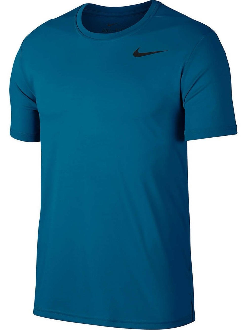 Nike Men's Teal Superset Training Performance Crew Neck Short Sleeve Tee